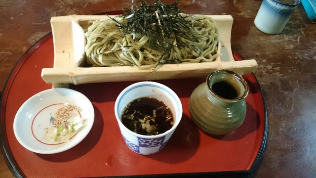 つるむらさき ざるそば